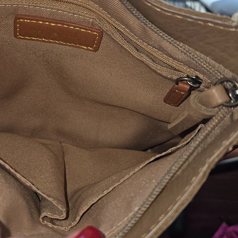The Sack Shoulder Bag with snake skin print, EUC